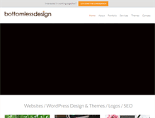 Tablet Screenshot of bottomlessdesign.com